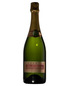 a bottle of Brut Reserve champagne
