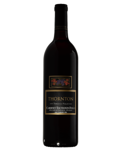 a bottle of Cabernet Sauvignon Syrah wine