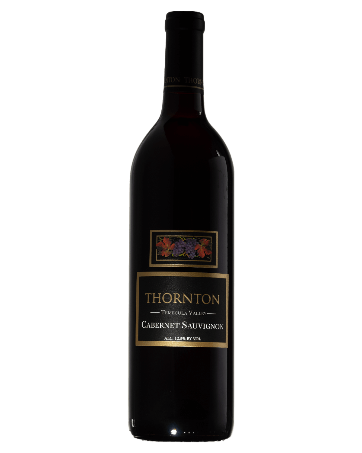 a bottle of Cabernet Sauvignon wine