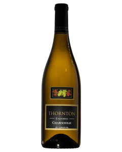 a bottle of Chardonnay wine