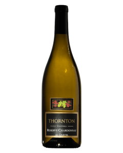a bottle of Reserve Chardonnay wine