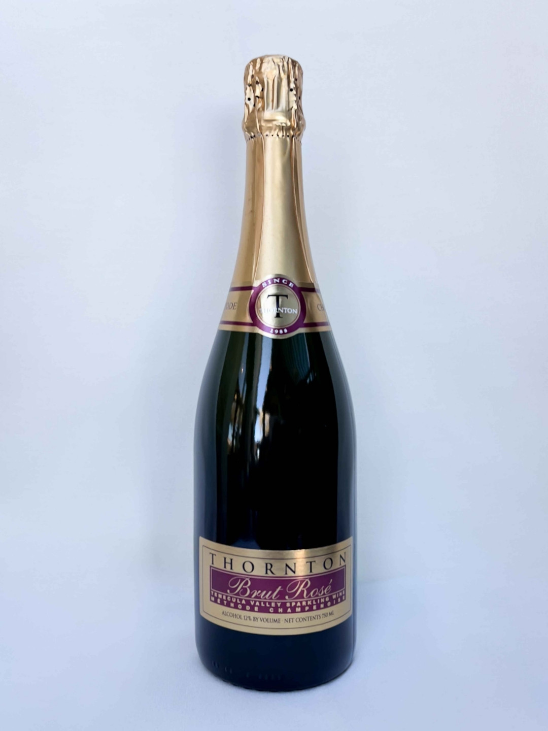 Brut Rose bottle