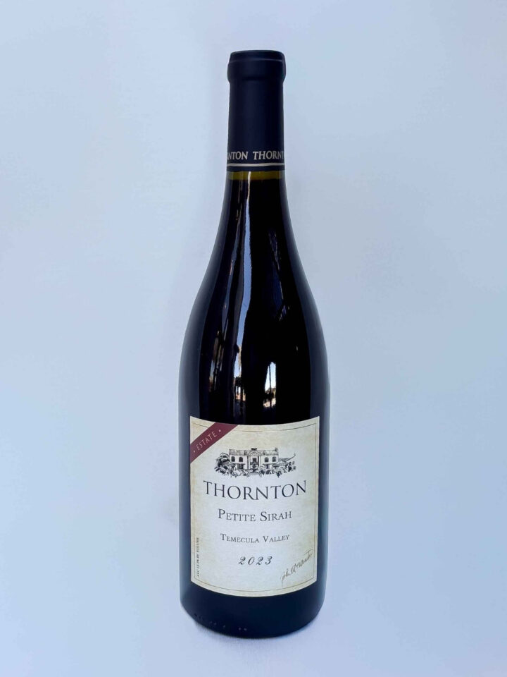Estate Petite Sirah bottle