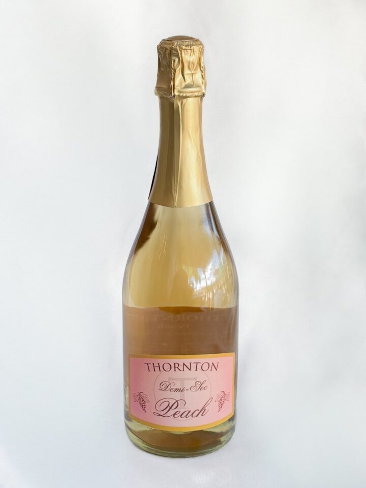 Peach Demi-Sec Sparkeling Wine